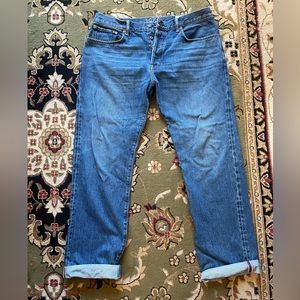 Gap 1969 straight selvedge denim 36x32